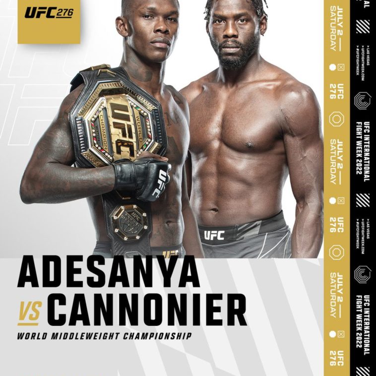 UFC 276 Fight Breakdown Israel Adesanya Vs Jared Cannonier