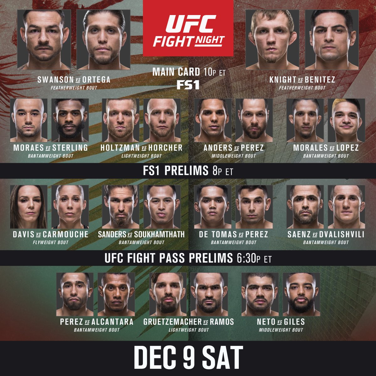 MMAOddsBreaker Staff Picks - UFC Fight Night 123 - MMAOddsBreaker