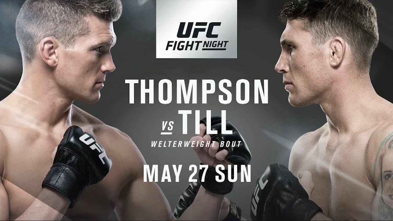 Турниры юфс. UFC Thompson vs till Cards. UFC Fight Night: Thompson vs. Neal Card. UFC on ESPN 14: Whittaker vs. till / main Card logo.