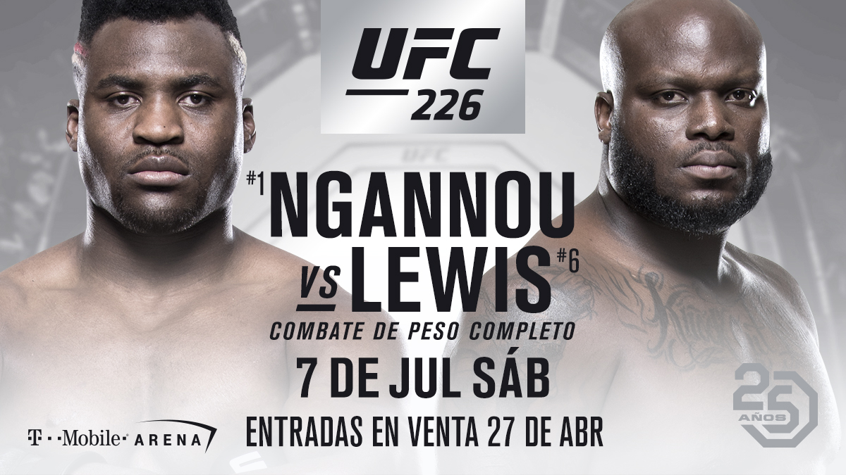 UFC 226: Francis Ngannou vs. Derrick Lewis Fight Breakdown - MMAOddsBreaker