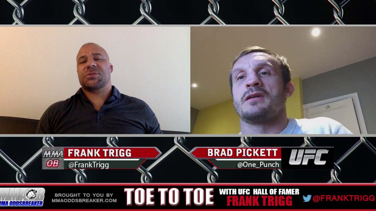 Frank Trigg Interviews recently retired UFC bantamweight Brad Pickett ...