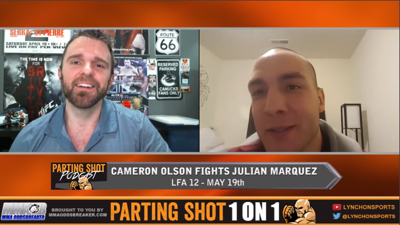 Lfa 12's Cameron Olson Talks Julian Marquez, Training At Roufusport 