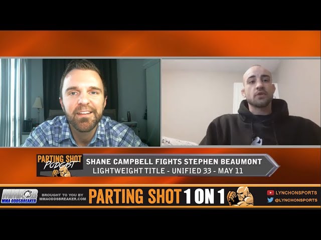 UFC veteran Shane Campbell talks Unified MMA title defense May. 11 ...