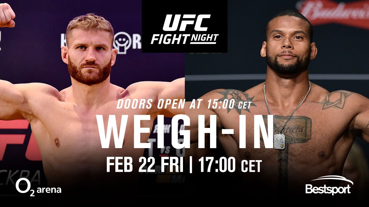 UFC on ESPN+ 3 Weigh-In Video and Results - MMAOddsBreaker