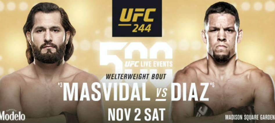 Diaz Masvidal Fight Odds