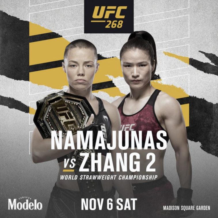 UFC 268 Fight Breakdown: Rose Namajunas vs. Weili Zhang 2 - MMAOddsBreaker