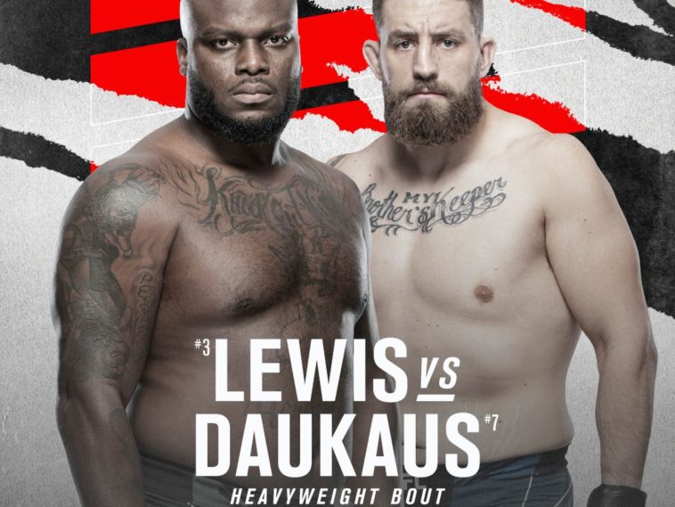 Lewis stops Daukaus to break record for most KOs in UFC history